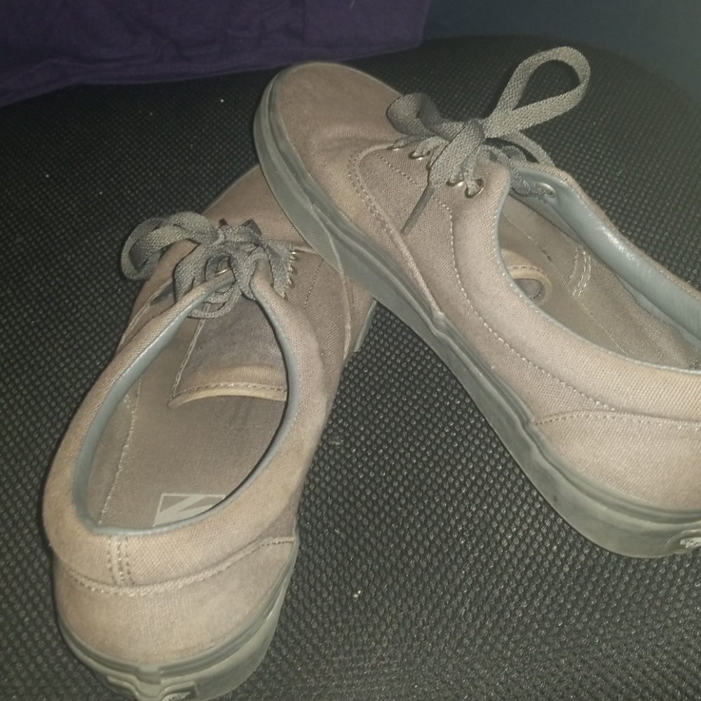 Almost new grey Van's Era low top